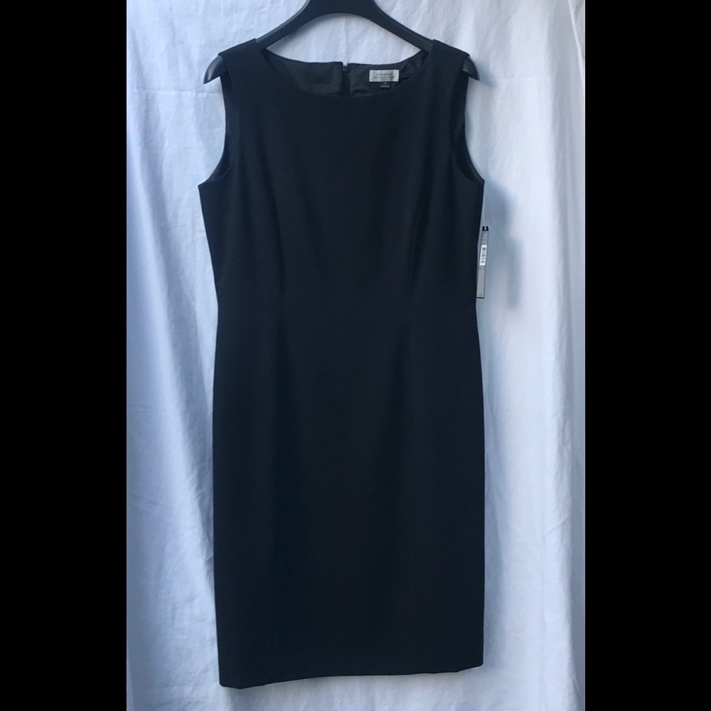 Tahari black dress